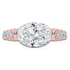 Thumbnail Image 3 of Oval-Cut Created By Jared Studio Lab-Created Diamond Engagement Ring 3-1/2 ct tw 14K Rose Gold