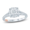 Thumbnail Image 1 of Pnina Tornai Princess-Cut Diamond Halo Engagement Ring 7/8 ct tw 14K White Gold