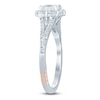 Thumbnail Image 2 of Pnina Tornai Princess-Cut Diamond Halo Engagement Ring 7/8 ct tw 14K White Gold