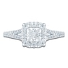 Thumbnail Image 3 of Pnina Tornai Princess-Cut Diamond Halo Engagement Ring 7/8 ct tw 14K White Gold