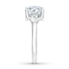 Thumbnail Image 3 of The Leo First Light Diamond Solitaire Ring 4-3/8 carats 14K White Gold