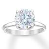 Thumbnail Image 1 of The Leo First Light Diamond Solitaire Ring 3 carats 14K White Gold