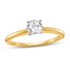 Thumbnail Image 0 of Diamond Solitaire Engagement Ring 1/2 ct tw Round 14K Two-Tone Gold (I1/I)