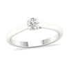 Thumbnail Image 0 of Diamond Solitaire Ring 1/3 ct tw Round-cut 14K White Gold (SI2/I)