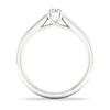 Thumbnail Image 3 of Diamond Solitaire Ring 1/3 ct tw Round-cut 14K White Gold (SI2/I)