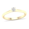 Thumbnail Image 0 of Diamond Solitaire Ring 1/6 ct tw Round-cut 14K Yellow Gold (SI2/I)
