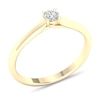 Thumbnail Image 2 of Diamond Solitaire Ring 1/6 ct tw Round-cut 14K Yellow Gold (SI2/I)