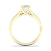 Thumbnail Image 4 of Diamond Solitaire Ring 1 ct tw Round-cut 14K Yellow Gold (SI2/I)