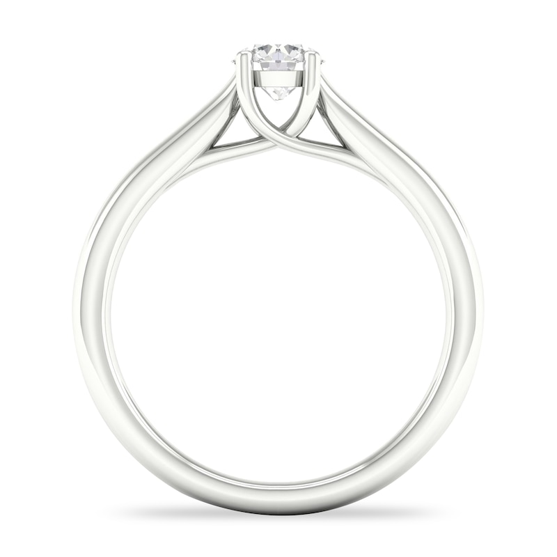 Diamond Solitaire Ring 1/4 ct tw Round-cut Platinum (SI2/I)