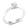 Thumbnail Image 3 of Diamond Solitaire Ring 1/4 ct tw Round-cut Platinum (SI2/I)