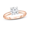 Thumbnail Image 0 of Diamond Solitaire Ring 3/8 ct tw Round 14K Rose Gold (I1/I)