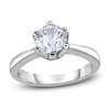 Thumbnail Image 1 of Diamond Solitaire Ring 1 ct tw Round 14K White Gold (I2/I)