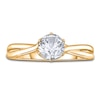 Thumbnail Image 3 of Diamond Solitaire Twist Engagement Ring 1-1/2 ct tw Round 14K Yellow Gold (I2/I)