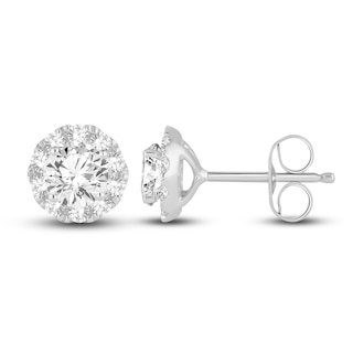 Diamond Stud Earrings 1 ct tw Round 14K White Gold | Jared