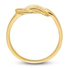 Thumbnail Image 2 of Love Knot Ring 14K Yellow Gold