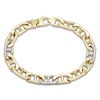 Thumbnail Image 0 of Men's Semi-Solid Diamond Mariner Bracelet 1 ct tw Round 10K Yellow Gold 8.5"
