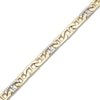 Thumbnail Image 1 of Men's Semi-Solid Diamond Mariner Bracelet 1 ct tw Round 10K Yellow Gold 8.5"