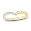 Thumbnail Image 0 of Pnina Tornai Diamond Twisted Contour Stackable Band 1/5 ct tw 14K Yellow Gold