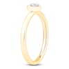 Thumbnail Image 2 of Diamond Heart-Shaped Promise Ring 1/8 ct tw 10K Yellow Gold