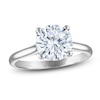 Thumbnail Image 1 of Round-Cut Lab-Created Diamond Solitaire Plus Engagement Ring 2-1/2 ct tw Platinum (VS2/F)