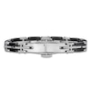 Thumbnail Image 4 of Baraka Men's Diamond Accent Link Bracelet Stainless Steel, Black Ceramic & 18K Rose Gold 8&quot;