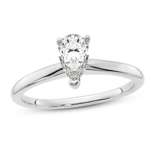 14K White Gold 3/4tw Diamond 3-Stone Ring — Gordon Jewelers