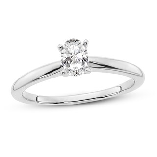 14K White Gold 3/4tw Diamond 3-Stone Ring — Gordon Jewelers