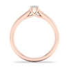 Thumbnail Image 2 of Diamond Solitaire Ring 1/4 ct tw Oval-cut 14K Rose Gold (SI2/I)