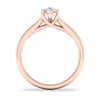 Thumbnail Image 2 of Diamond Solitaire Ring 3/4 ct tw Pear-shaped 14K Rose Gold (SI2/I)