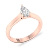 Thumbnail Image 3 of Diamond Solitaire Ring 3/4 ct tw Pear-shaped 14K Rose Gold (SI2/I)