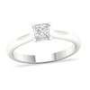 Thumbnail Image 0 of Diamond Solitaire Ring 1/2 ct tw Princess-cut 14K White Gold (SI2/I)