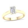 Thumbnail Image 0 of Diamond Solitaire Ring 1 ct tw Emerald-cut 14K Yellow Gold (SI2/I)