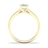 Thumbnail Image 3 of Diamond Solitaire Ring 3/4 ct tw Princess-cut 14K Yellow Gold (SI2/I)