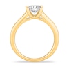 Thumbnail Image 1 of Diamond Solitaire Engagement Ring 3 ct tw Princess-cut 14K Yellow Gold (I2/I)