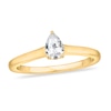 Thumbnail Image 1 of Diamond Solitaire Engagement Ring 1 ct tw Pear-shaped 14K Yellow Gold (I2/I)