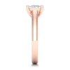 Thumbnail Image 2 of Diamond Solitaire Ring 1-1/2 ct tw Princess-cut 14K Rose Gold (I1/I)