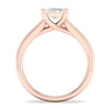 Thumbnail Image 3 of Diamond Solitaire Ring 1-1/2 ct tw Princess-cut 14K Rose Gold (I1/I)