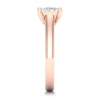 Thumbnail Image 2 of Diamond Solitaire Ring 1-1/2 ct tw Princess-cut 14K Rose Gold (SI2/I)