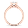 Thumbnail Image 3 of Diamond Solitaire Ring 1-1/2 ct tw Princess-cut 14K Rose Gold (SI2/I)