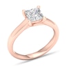 Thumbnail Image 4 of Diamond Solitaire Ring 1-1/2 ct tw Princess-cut 14K Rose Gold (SI2/I)