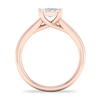 Thumbnail Image 3 of Diamond Solitaire Ring 1-1/4 ct tw Princess-cut 14K Rose Gold (I2/I)