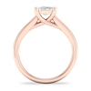 Thumbnail Image 3 of Diamond Solitaire Ring 1-1/4 ct tw Princess-cut 14K Rose Gold (SI2/I)