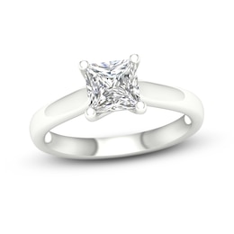 Diamond Solitaire Ring 1-1/2 ct tw Princess-cut Platinum (SI2/I)