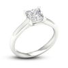 Thumbnail Image 2 of Diamond Solitaire Ring 1-1/2 ct tw Princess-cut Platinum (SI2/I)