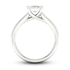 Thumbnail Image 3 of Diamond Solitaire Ring 1-1/2 ct tw Princess-cut Platinum (SI2/I)