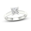 Thumbnail Image 1 of Diamond Solitaire Ring 1-1/2 ct tw Princess-cut 14K White Gold (I1/I)