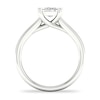 Thumbnail Image 3 of Diamond Solitaire Ring 1-1/2 ct tw Princess-cut Platinum (I1/I)