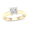 Thumbnail Image 1 of Diamond Solitaire Ring 1-1/2 ct tw Princess-cut 14K Yellow Gold (I2/I)