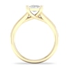 Thumbnail Image 3 of Diamond Solitaire Ring 1-1/2 ct tw Princess-cut 14K Yellow Gold (I2/I)