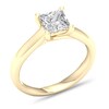 Thumbnail Image 4 of Diamond Solitaire Ring 1-1/2 ct tw Princess-cut 14K Yellow Gold (I2/I)